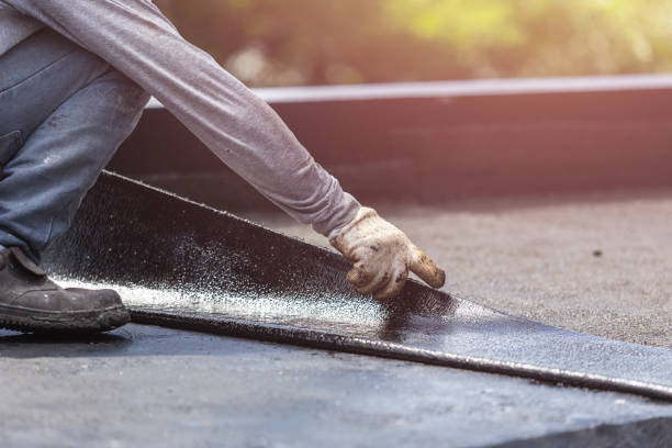 Professional Exterior Waterproofing technician working in Livonia, MI